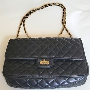 KAMAREL black leather bag